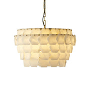 Hexagonal Layered Alabaster Chandelier — image 15