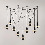 Hollis Ringed Swag Chain Chandelier