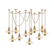 Hollis Ringed Swag Chain Chandelier