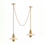 Hollis Ringed Swag Chain Chandelier