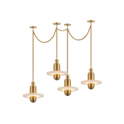 Hollis Ringed Swag Chain Chandelier