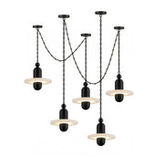 Hollis Ringed Swag Chain Chandelier