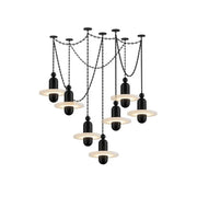 Hollis Ringed Swag Chain Chandelier
