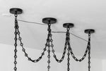 Hollis Ringed Swag Chain Chandelier