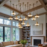 Hollis Ringed Swag Chain Chandelier