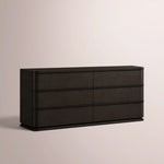 Liromelle Drawer Dresser — BLACK OAK / 6-Drawer