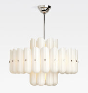 Lorna Glass Double Tier Chandelier 25