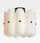 Lorna Glass Flush Mount 16