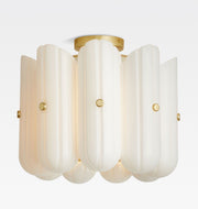 Lorna Glass Flush Mount 16