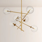 Apolo Modern Glass Ball Chandelier