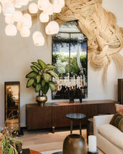 Ewen Natural Alabaster Single Pendant Light 5.5