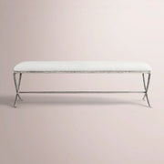 Caloria X-Base Bench — FORGED PEWTER / SNOW WHITE