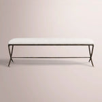 Caloria X-Base Bench — FORGED BRONZE / SNOW WHITE