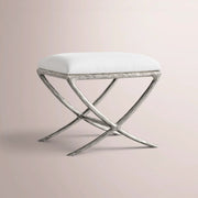 Caloria X-Base Stool — FORGED PEWTER / SNOW WHITE