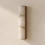 Lisbeth Fluted Alabaster Wall Sconce
