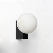 Lunara Alabaster Globe Wall Sconce