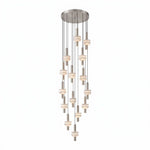 Marlen Stacked Stone Alabaster Chandelier