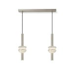 Marlen Stacked Stone Alabaster Chandelier