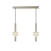 Marlen Stacked Stone Alabaster Chandelier
