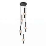 Marlen Stacked Stone Alabaster Chandelier