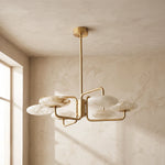 Modern Chinese Marble Chandelier