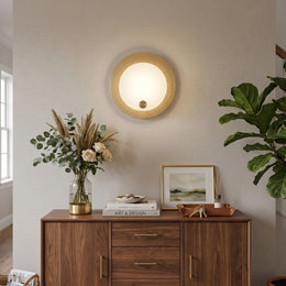 Modern Harlan Alabaster Wall Light
