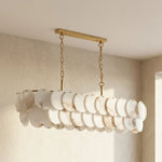 Modern Luxury Round Alabaste Chandelier — image 14