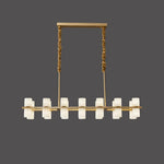 Modern Tabitha Alabaster Chandelier