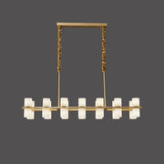 Modern Tabitha Alabaster Chandelier