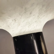 Mushroom Cap Alabaster Table Lamp