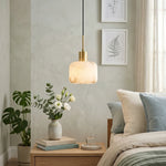 Natural Alabaster Small Pendant Light — image 2