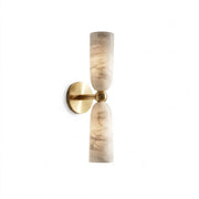 Odile Alabaster Cone Wall Sconce