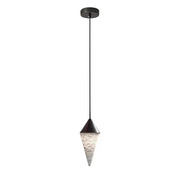 Ondine Faceted Alabaster Drop Chandelier