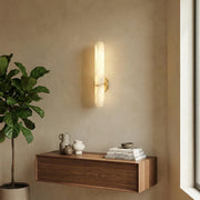 Oval Alunari Alabaster Wall Sconce