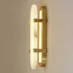 Oval Calla Alabaster Wall Sconce