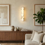 Oval Calla Alabaster Wall Sconce