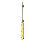 Oval Lysandra Alabaster Wall Sconce