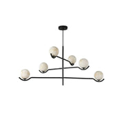 Perrin Crossing Arm Globe Chandelier
