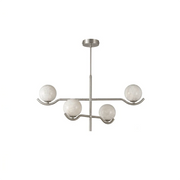 Perrin Crossing Arm Globe Chandelier