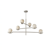 Perrin Crossing Arm Globe Chandelier