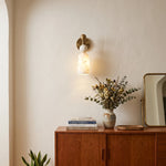 Perrin Stacked Alabaster Wall Sconce