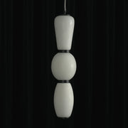 Perrine Stacked Alabaster Pendant Light