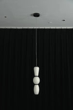 Perrine Stacked Alabaster Pendant Light