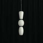 Perrine Stacked Alabaster Pendant Light