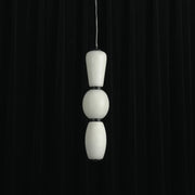 Perrine Stacked Alabaster Pendant Light