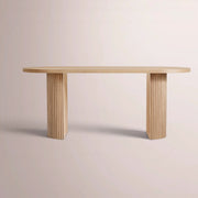 Sopravelle Desk — LIGHT OAK / 84