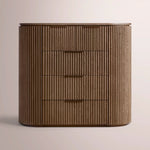 Sopravelle Tall Drawer Dresser — BROWN OAK / 50