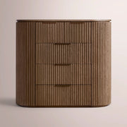 Sopravelle Tall Drawer Dresser — BROWN OAK / 50
