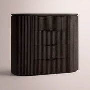 Sopravelle Tall Drawer Dresser — BLACK OAK / 50