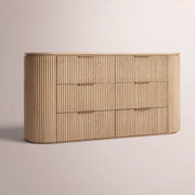Sopravelle Drawer Dresser — LIGHT OAK / 72
